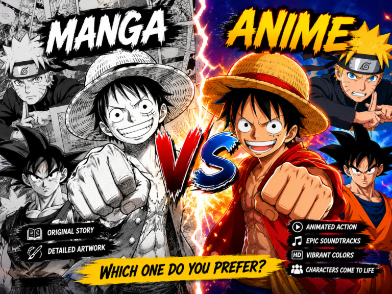 Manga vs Anime: The Complete Comparison Guide