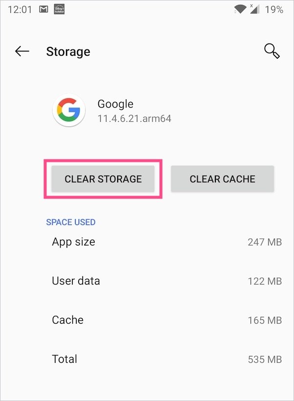 Clear storage and reinstall Crunchyroll MOD APK on Android
