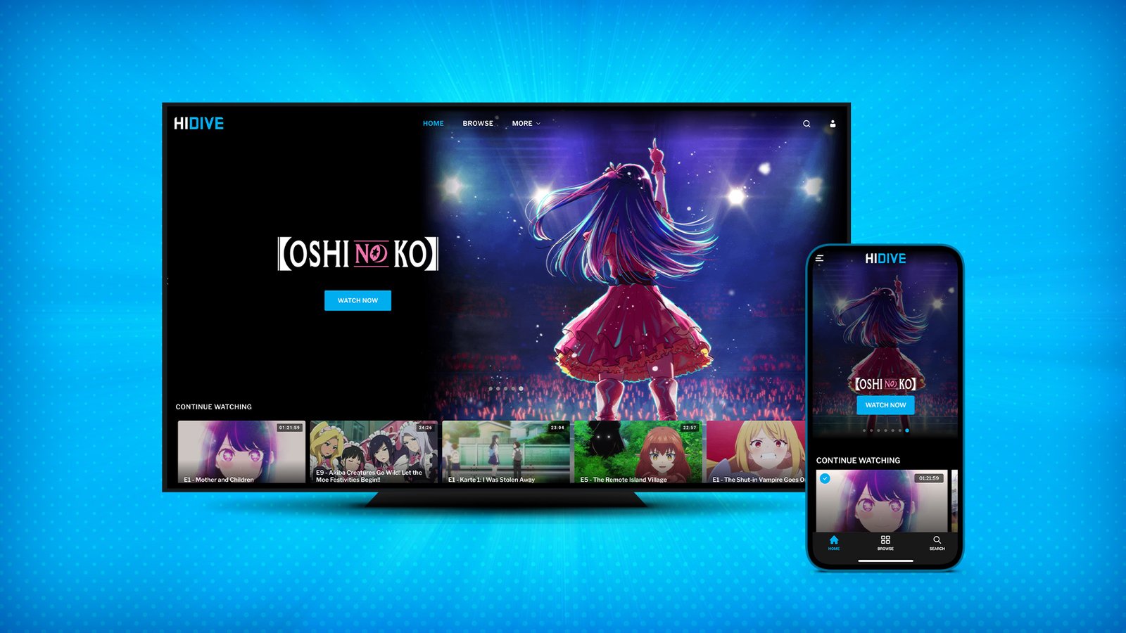 HIDIVE app - best Crunchyroll MOD APK alternative 2026